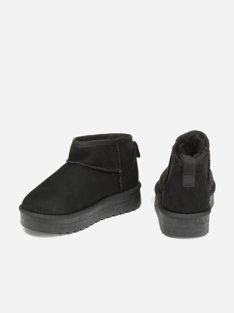 Botines bajos Negro - Kiabi
