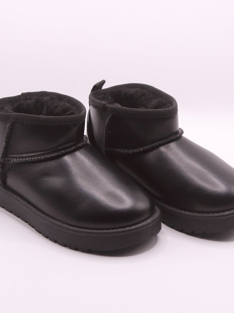 Botines bajos Negro - Kiabi