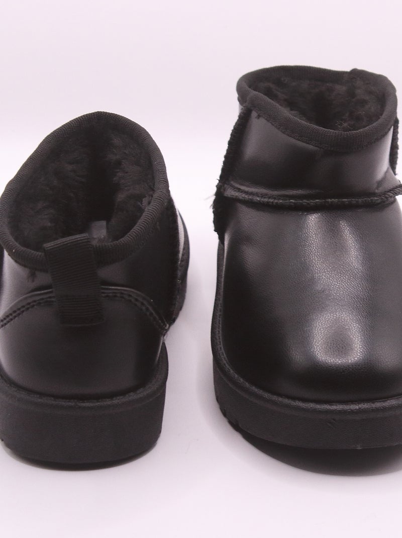 Botines bajos Negro - Kiabi