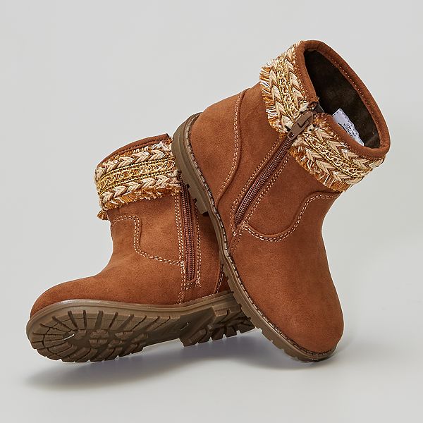 Botines bebé niña - BEIGE - Kiabi - 25,00€