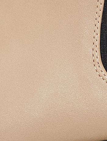 Botines con tacón alto cuadrado Beige Claro | Botines Steve Madden Mujer \u003e  Hitchcockcc