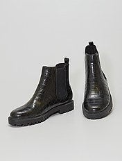 Botines Mujer | negro | Kiabi