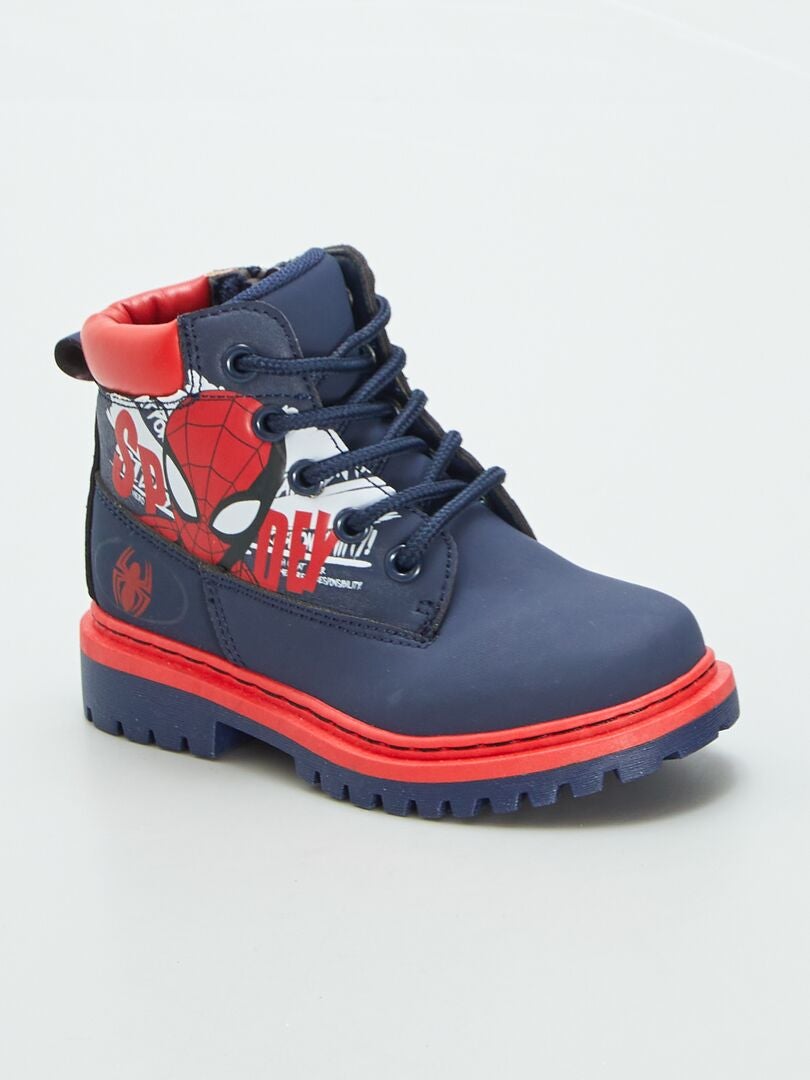 Chelsea boots ‘Spider-Man’ ‘Marvel’ – BLUE – Kiabi