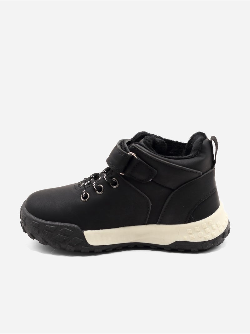 Botines con cierre de velcro Negro - Kiabi