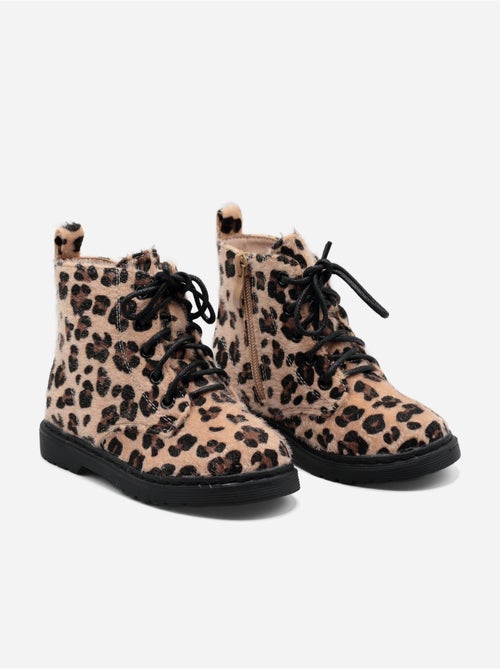 Botines con cordones - Kiabi