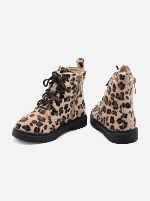 Botines con cordones - Kiabi