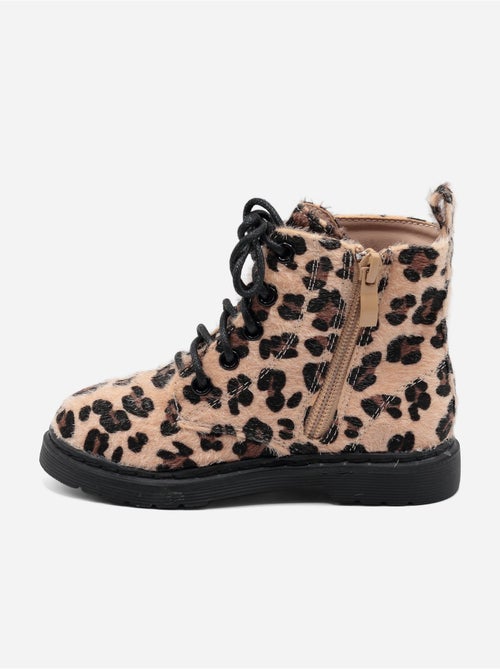 Botines con cordones - Kiabi