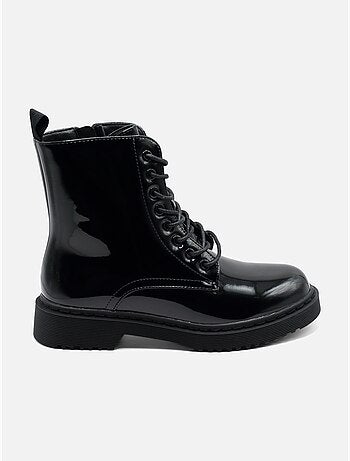 Botines con cordones