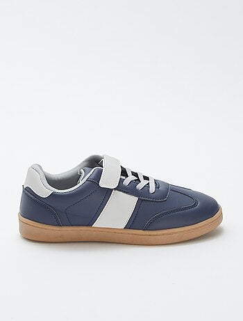 Botines con cordones y velcro