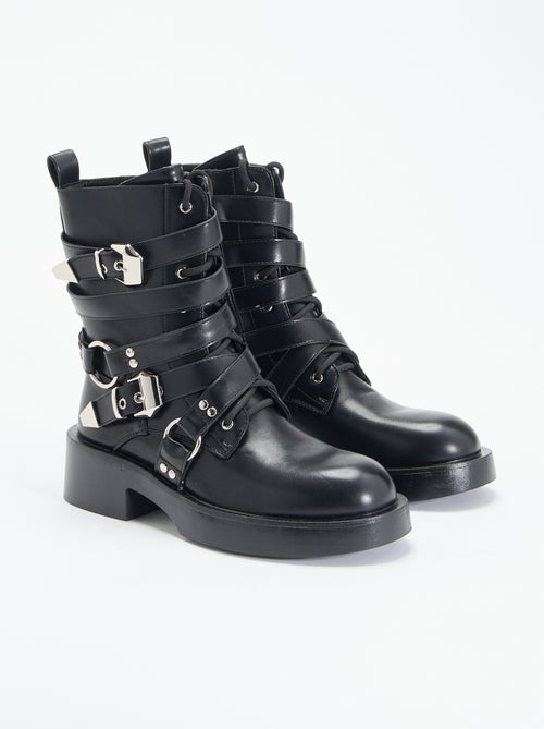 Botines con correas - Kiabi