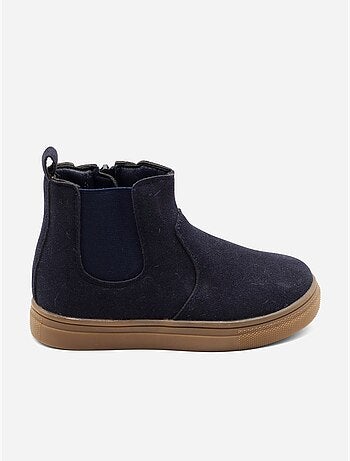 Botines con cremallera