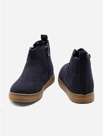 Botines con cremallera