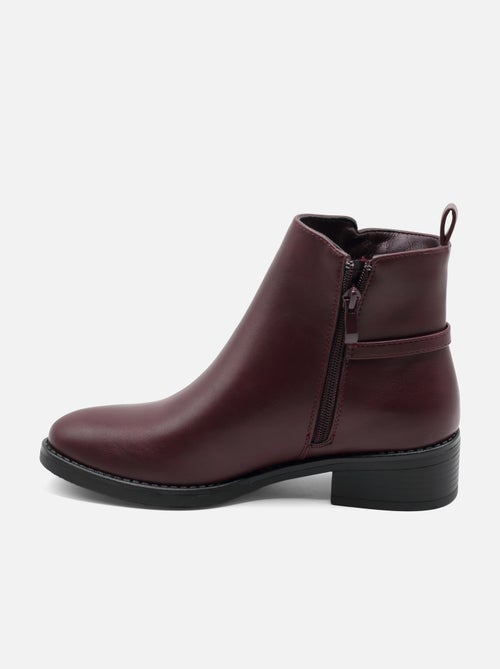 Botines con cremallera - Kiabi