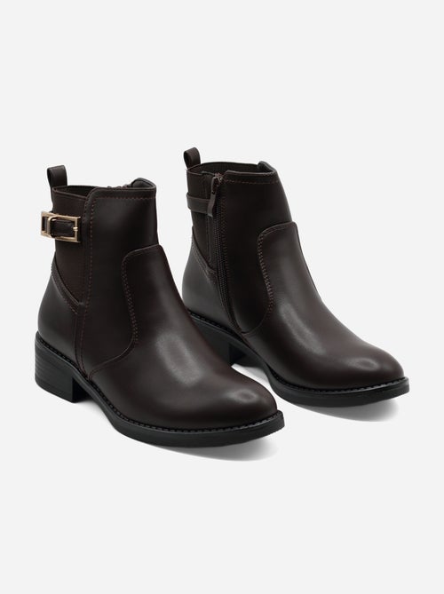 Botines con cremallera - Kiabi Botines con cremallera - Kiabi
