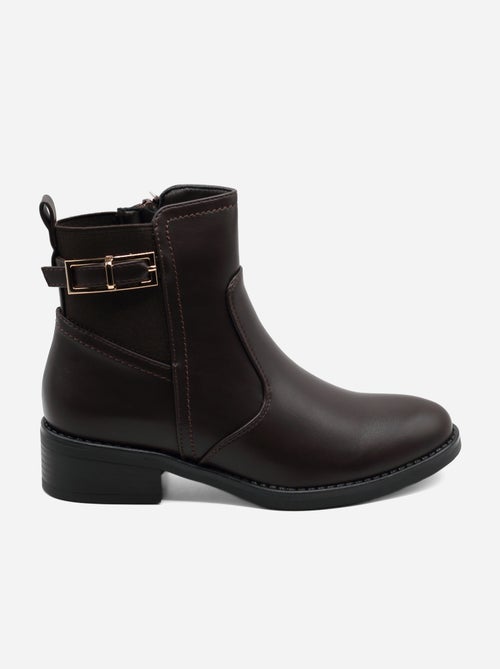 Botines con cremallera - Kiabi Botines con cremallera - Kiabi