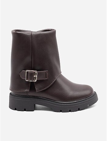 Botines con cremallera