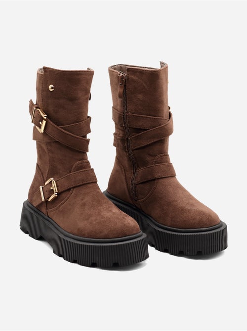 Botines con cremallera - Kiabi Botines con cremallera - Kiabi