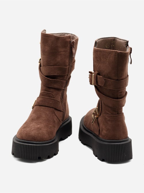 Botines con cremallera - Kiabi Botines con cremallera - Kiabi