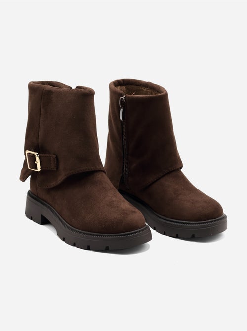 Botines con cremallera - Kiabi