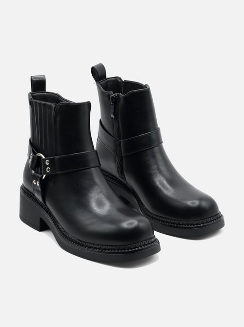 Botines con cremallera - Kiabi Botines con cremallera - Kiabi