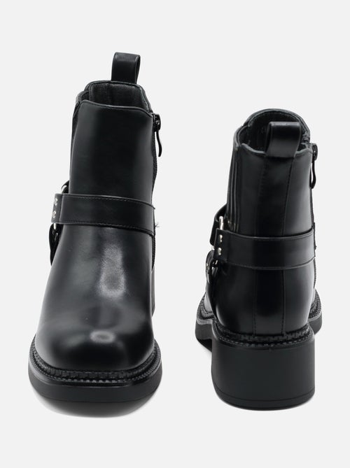 Botines con cremallera - Kiabi Botines con cremallera - Kiabi