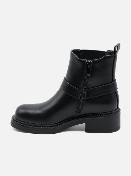 Botines con cremallera - Kiabi Botines con cremallera - Kiabi