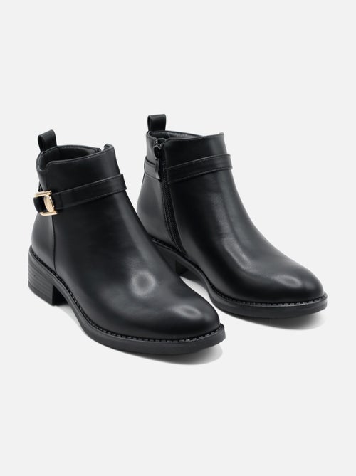 Botines con cremallera - Kiabi Botines con cremallera - Kiabi