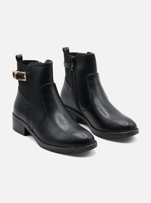 Botines con cremallera - Kiabi