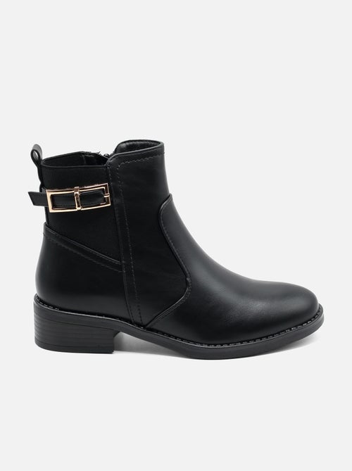 Botines con cremallera - Kiabi