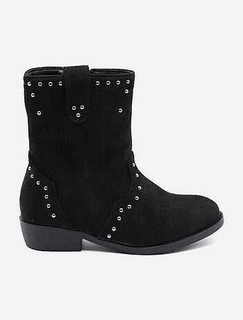 Botines con cremallera