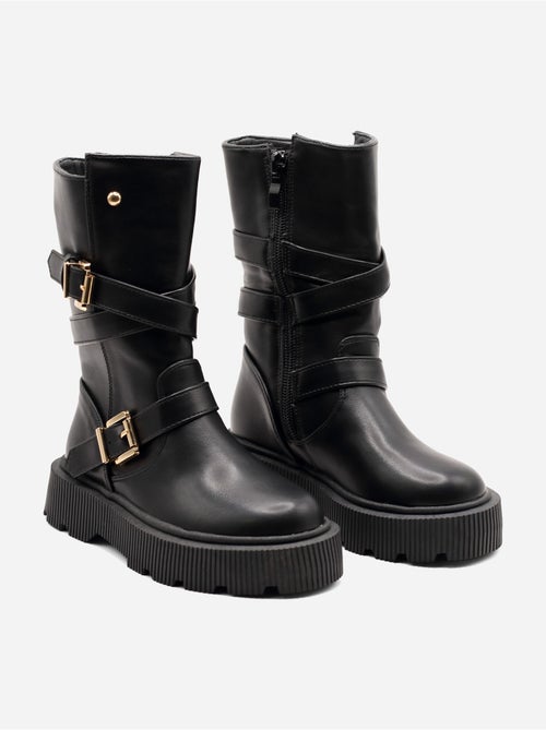 Botines con cremallera - Kiabi Botines con cremallera - Kiabi