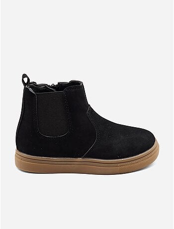 Botines con cremallera