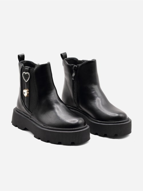 Botines con cremallera - Kiabi Botines con cremallera - Kiabi