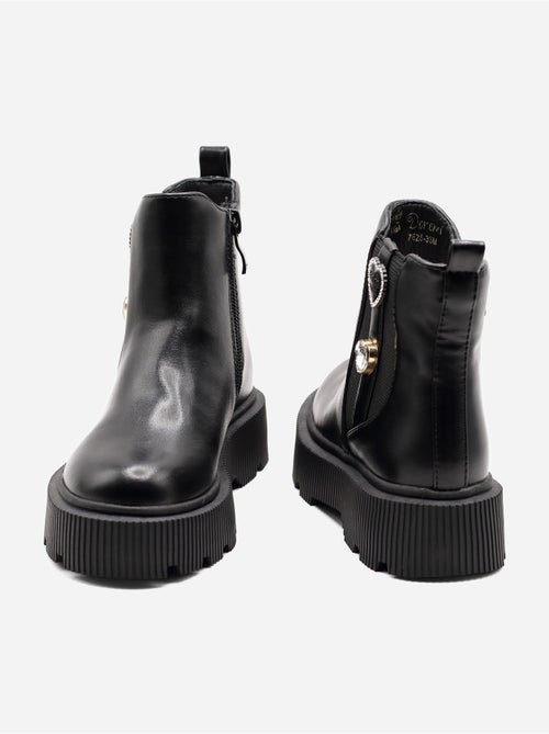 Botines con cremallera - Kiabi Botines con cremallera - Kiabi