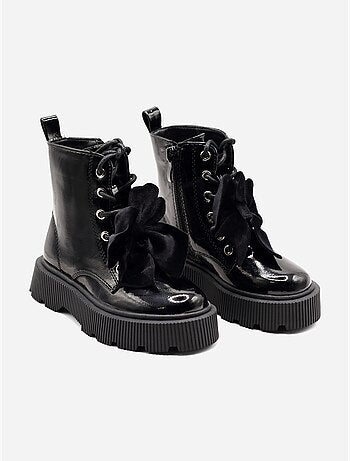 Botines con cremallera