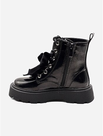 Botines con cremallera