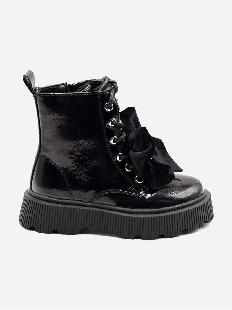 Botines con cremallera Negro - Kiabi