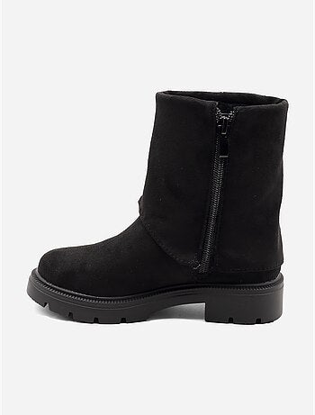 Botines con cremallera