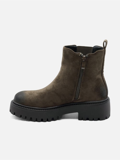 Botines con cremallera - Kiabi Botines con cremallera - Kiabi