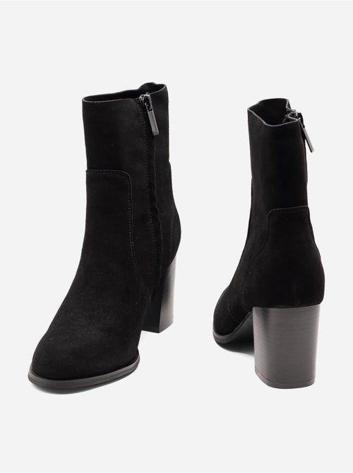 Botines con efecto ante - Kiabi Botines con efecto ante - Kiabi