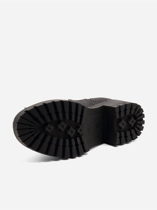 Botines con efecto cocodrilo - Kiabi Botines con efecto cocodrilo - Kiabi