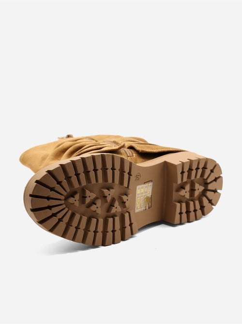 Botines con flecos - Kiabi