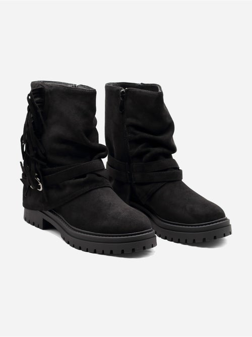 Botines con flecos - Kiabi Botines con flecos - Kiabi