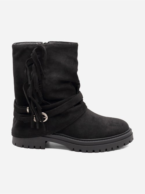 Botines con flecos - Kiabi Botines con flecos - Kiabi