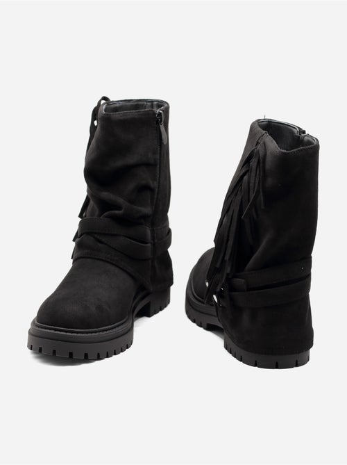 Botines con flecos - Kiabi Botines con flecos - Kiabi