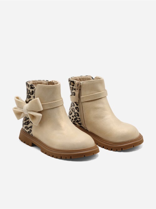 Botines con lazos - Kiabi