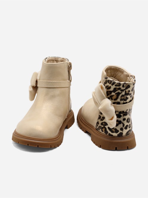 Botines con lazos - Kiabi
