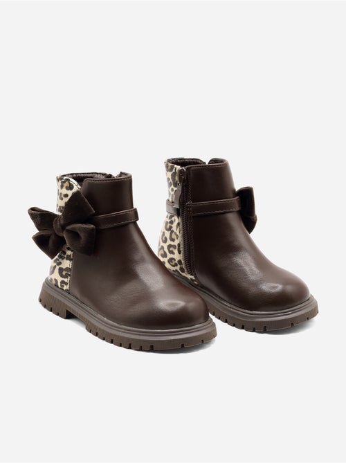 Botines con lazos - Kiabi