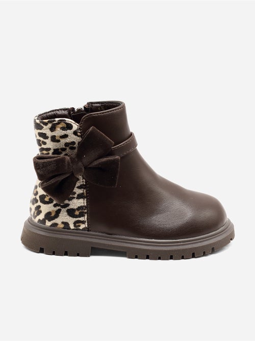 Botines con lazos - Kiabi