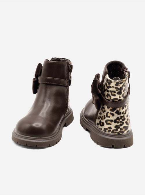 Botines con lazos - Kiabi